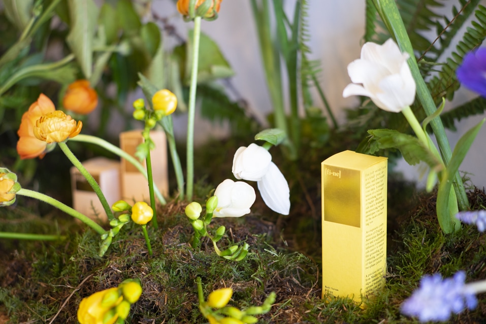 Presentación Fine Cosmetics en ambergris