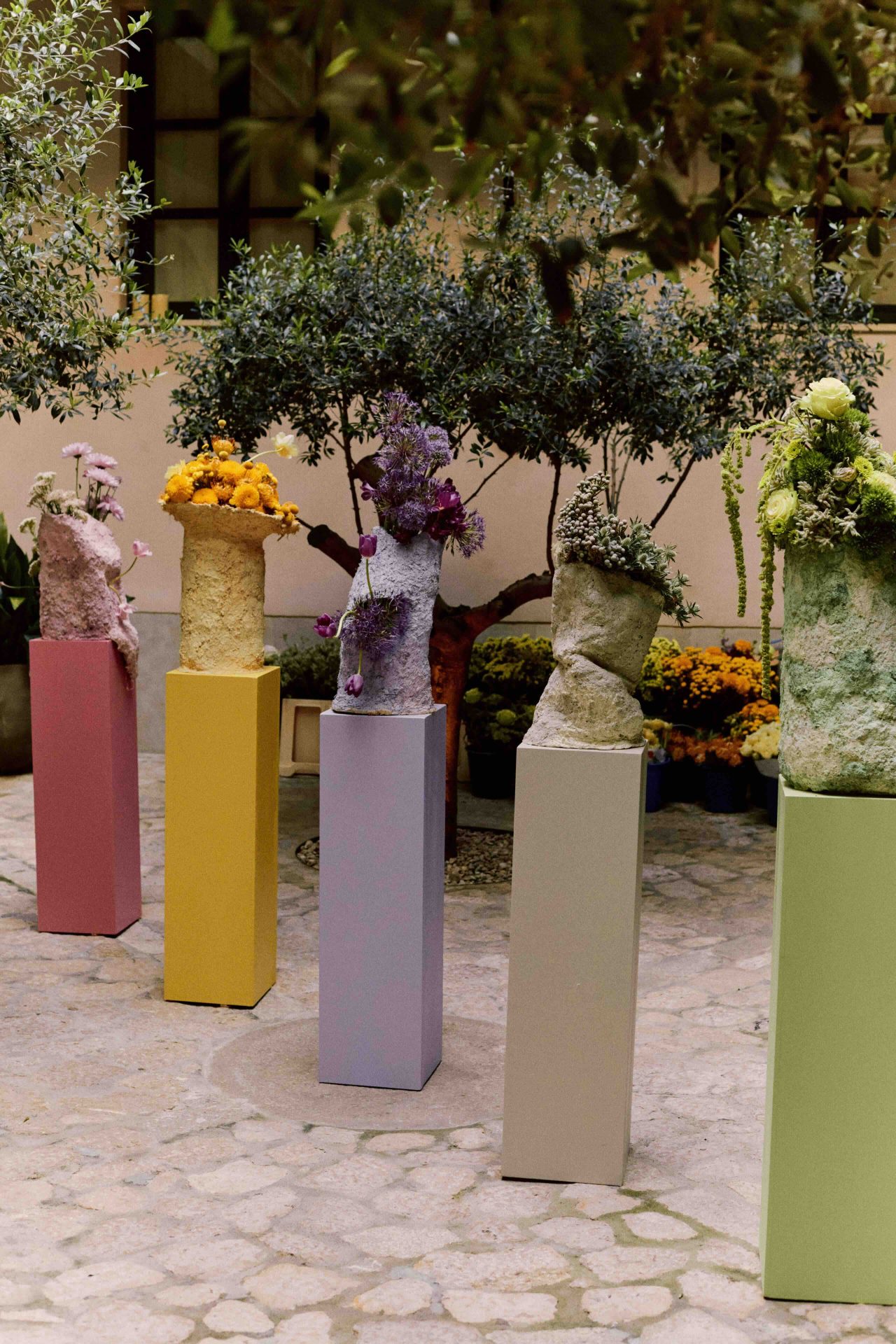 sant francesc flower market