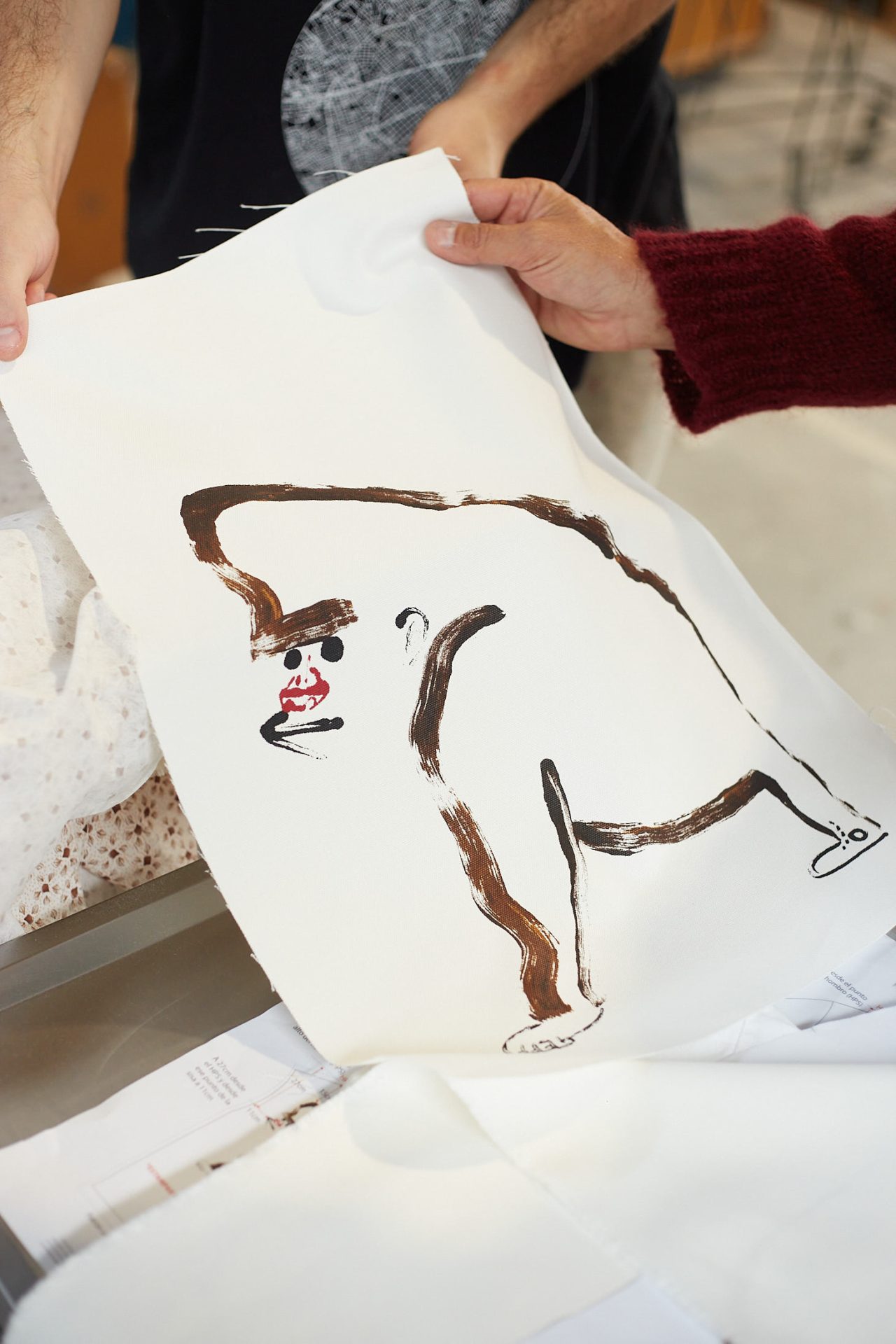 proceso de confección de la colección masscobxalttra