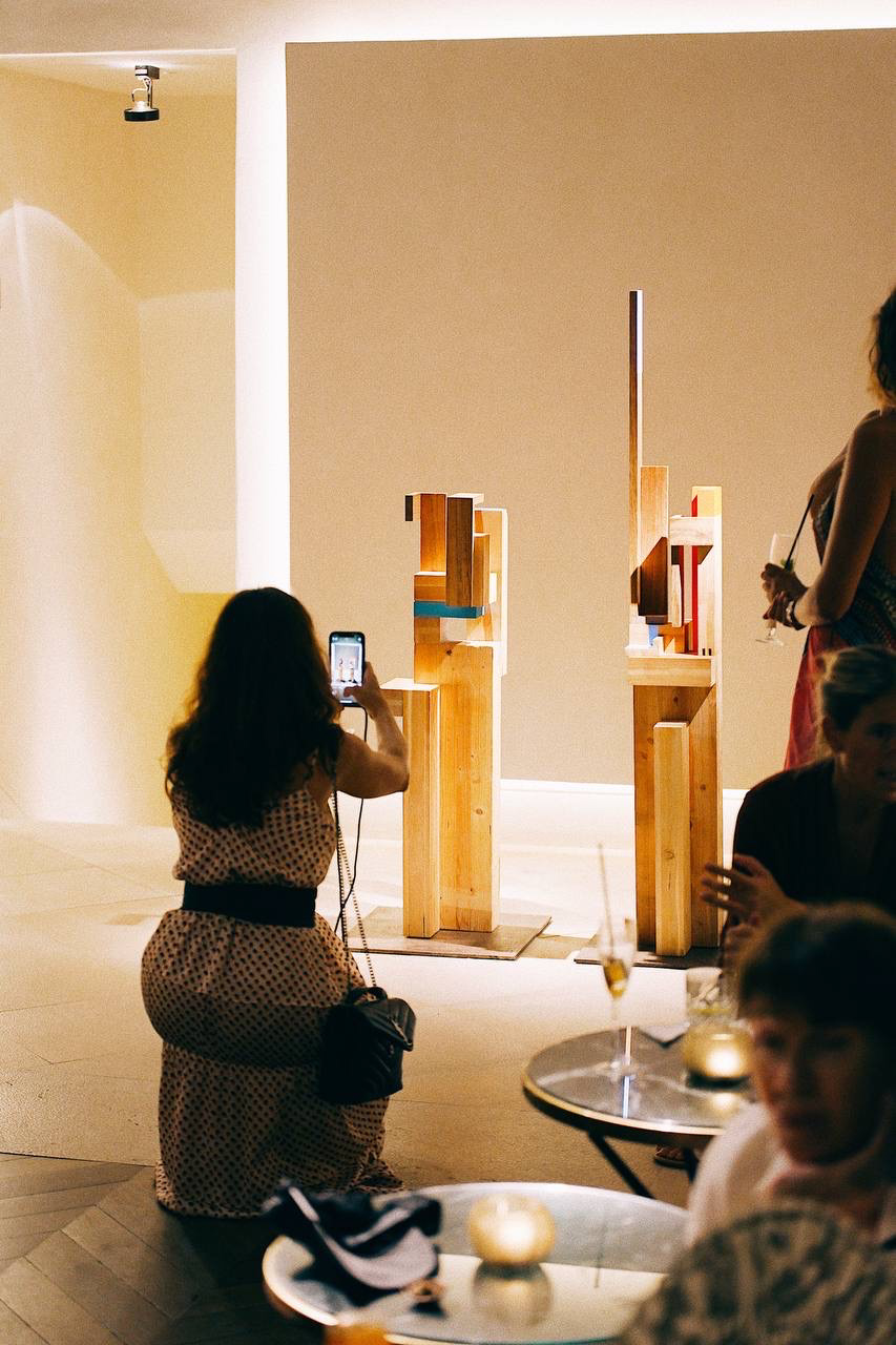 Jardín de Silencios una instalación de Olmo Sard
