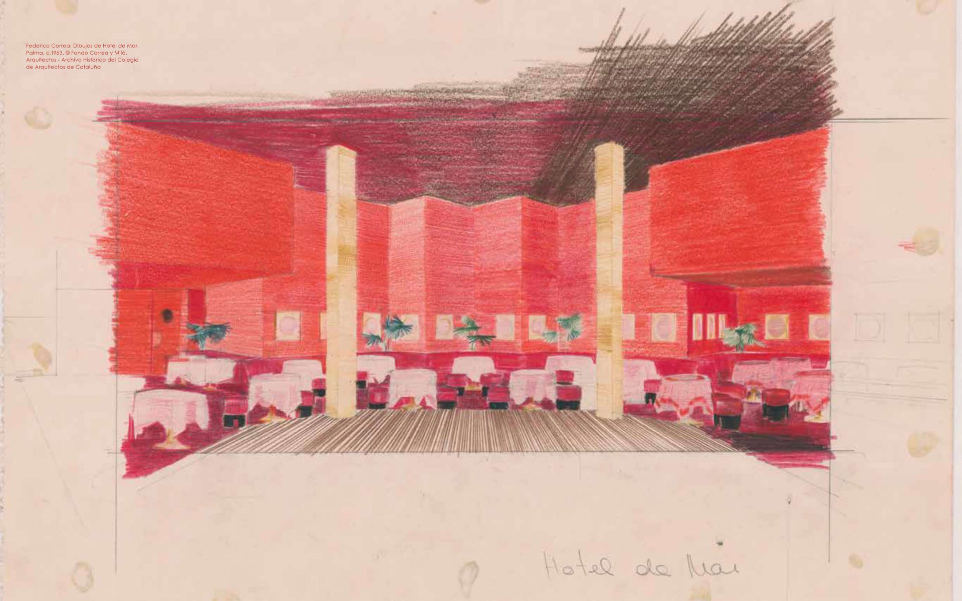 hotel de mar. 60 años del hotel de chocolate