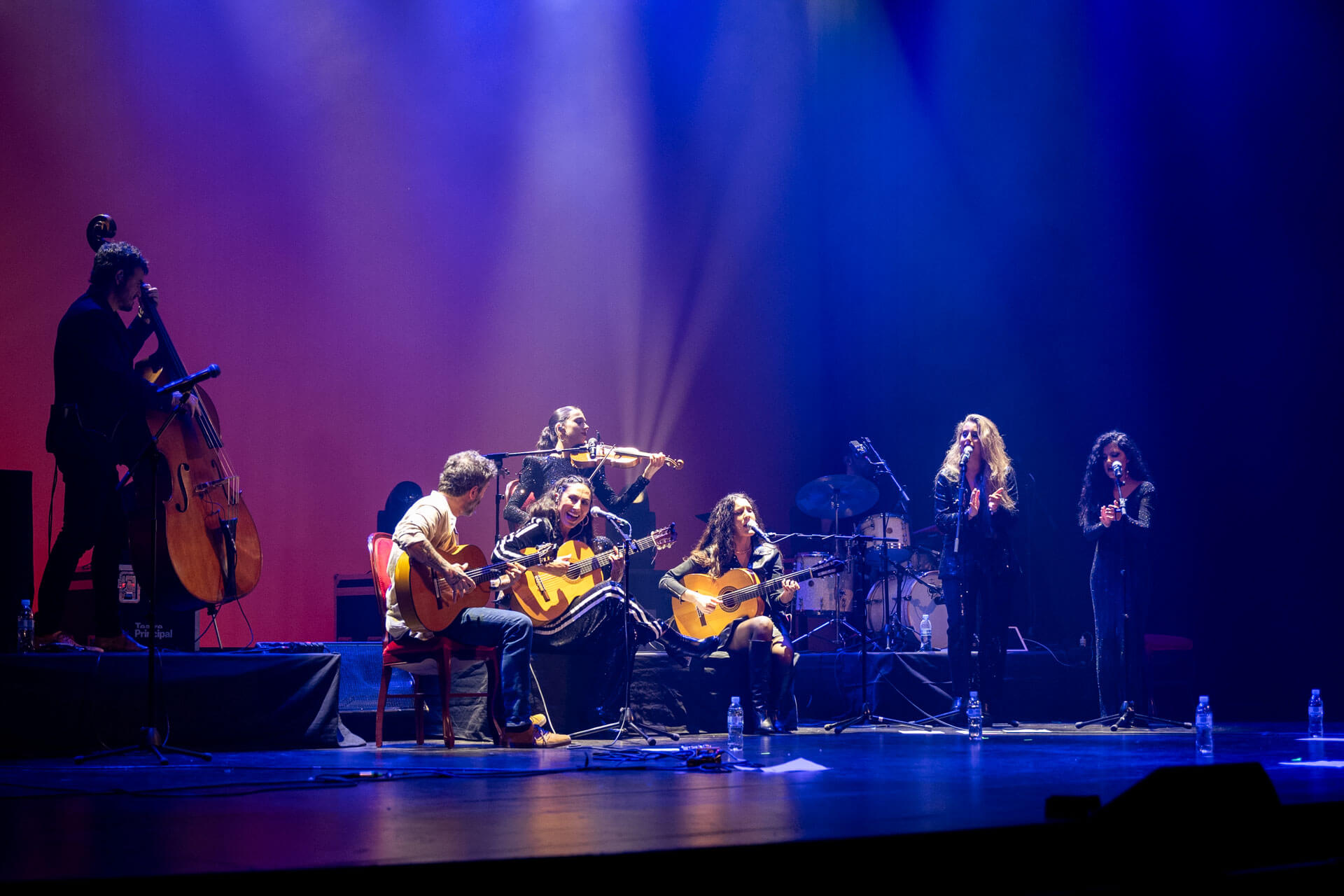 Inauguración de Las Migas del III Festival Paco de Lucía