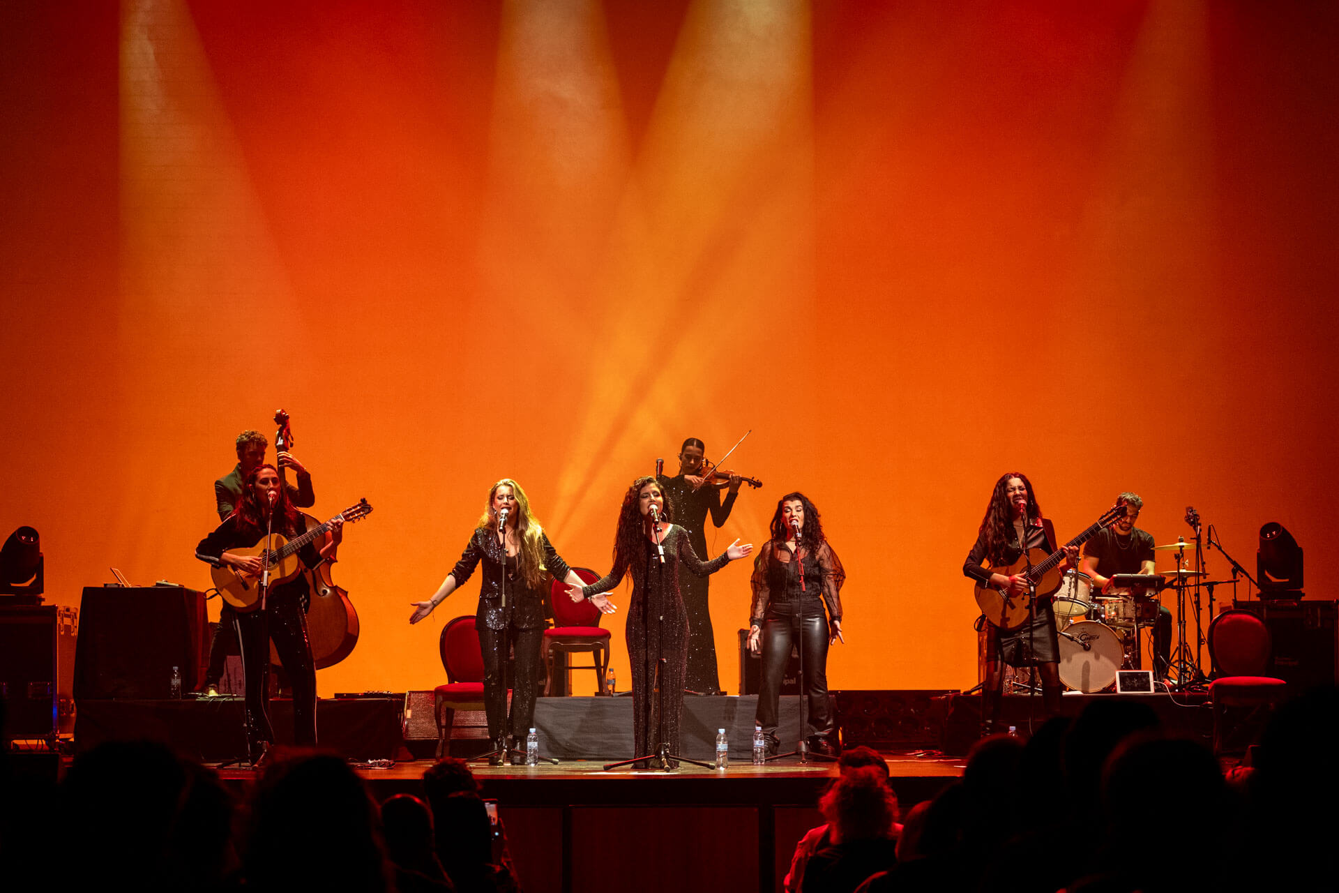 Inauguración de Las Migas del III Festival Paco de Lucía