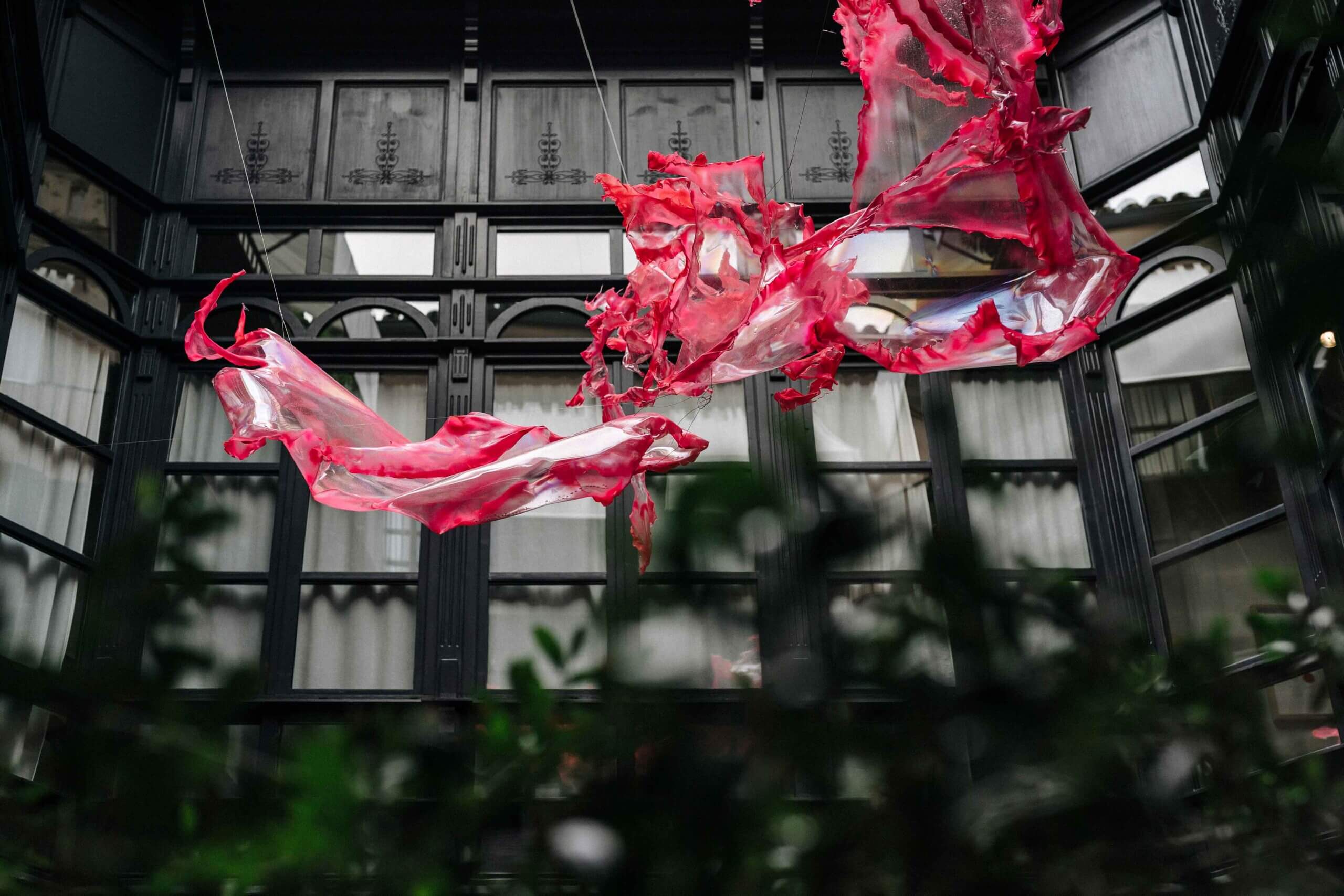 Instalación de Aljoscha y LA BIBI en Sant Francesc Hotel