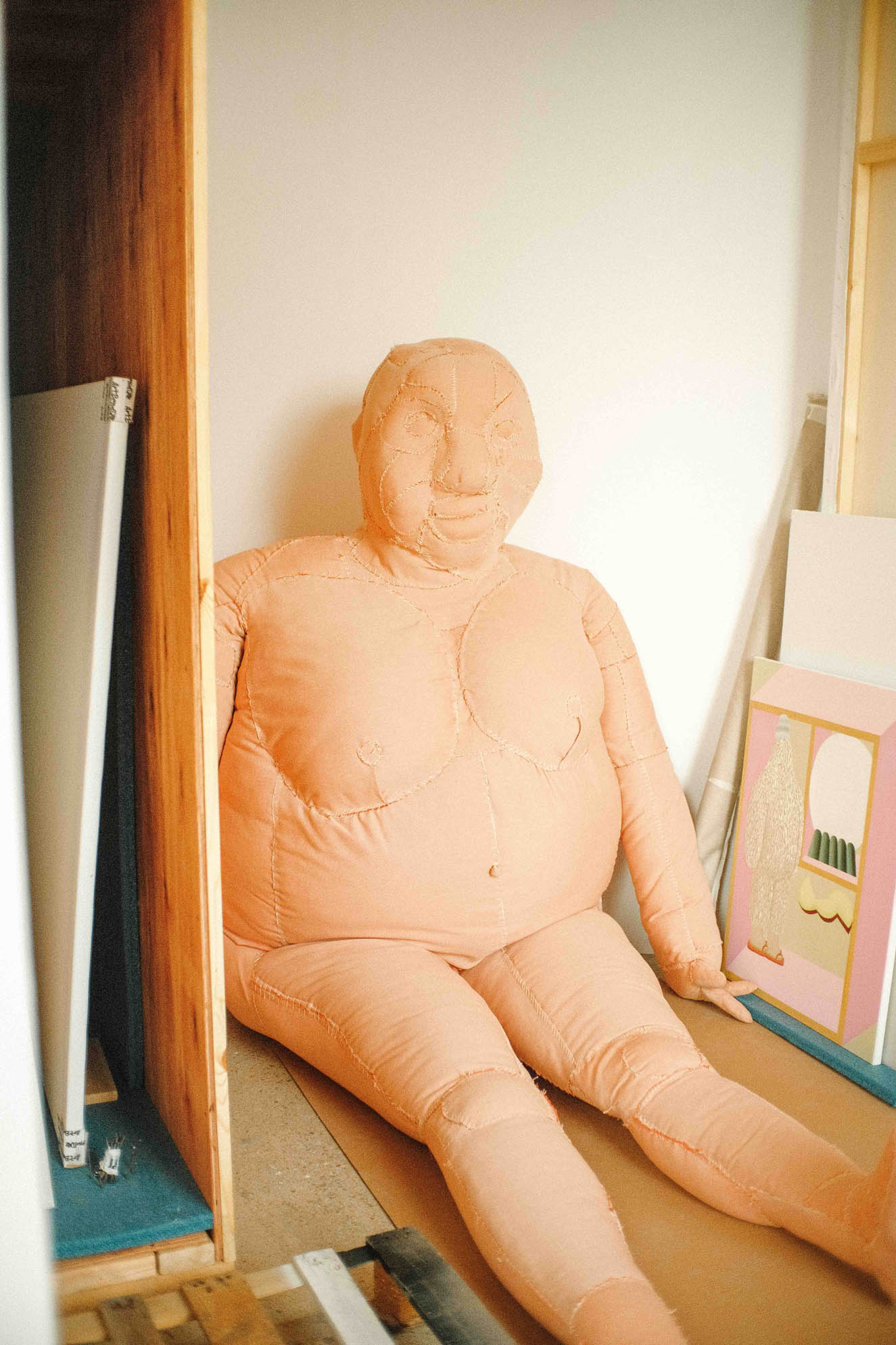 Instalación de Aljoscha y LA BIBI en Sant Francesc Hotel